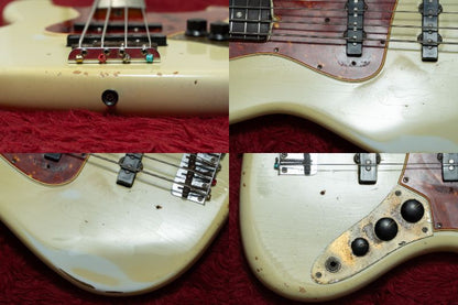 【used】Fender / 1965~1966 Jazz Bass Olympic White(Body Refinish) 4.075kg #222801【GIB Yokohama】