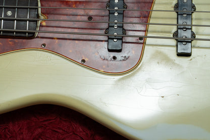 【used】Fender / 1965~1966 Jazz Bass Olympic White(Body Refinish) 4.075kg #222801【GIB Yokohama】