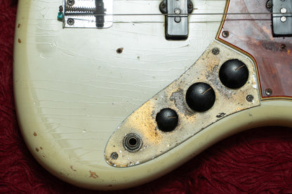 【used】Fender / 1965~1966 Jazz Bass Olympic White(Body Refinish) 4.075kg #222801【GIB Yokohama】