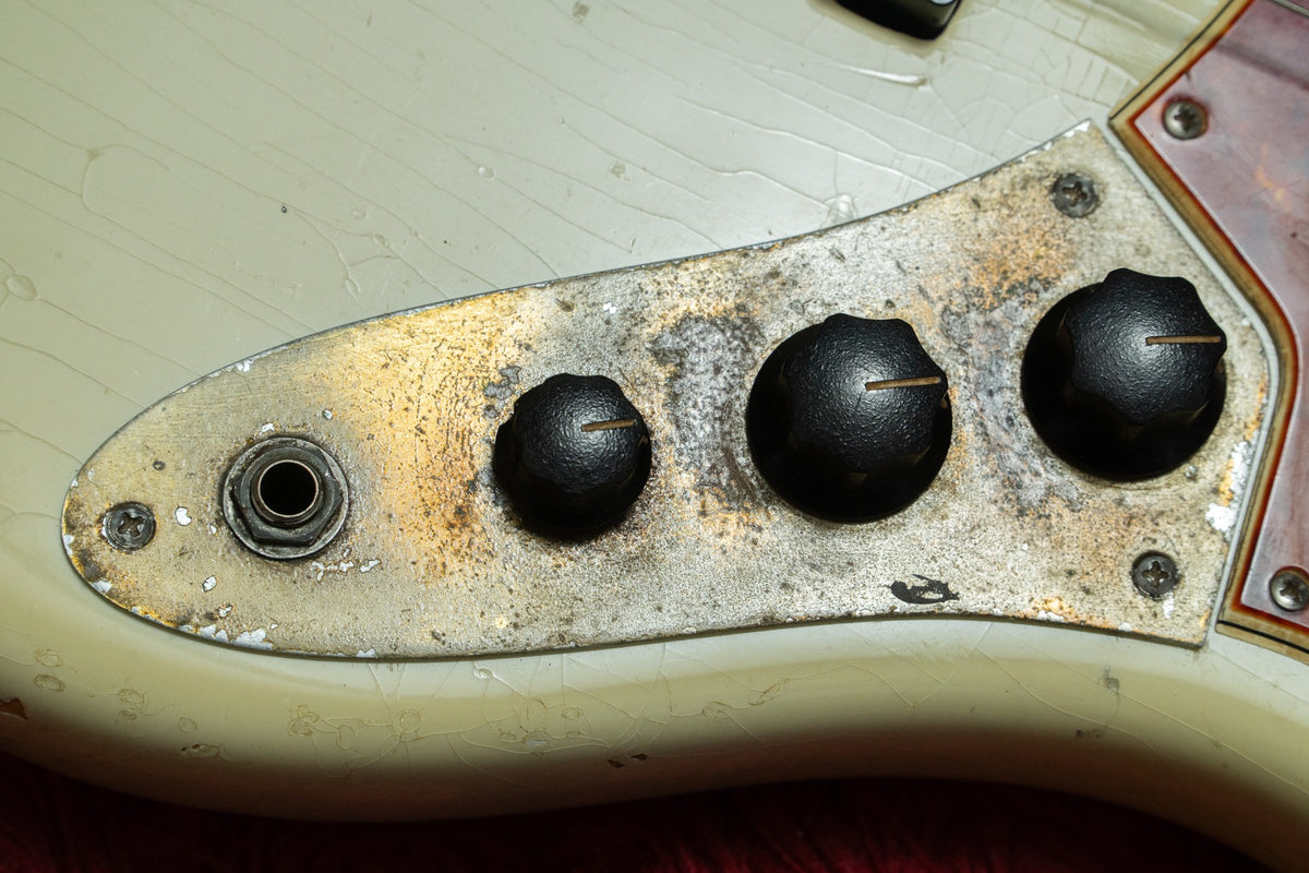 【used】Fender / 1965~1966 Jazz Bass Olympic White(Body Refinish) 4.075kg #222801【GIB Yokohama】
