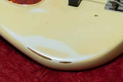 【used】Fender / 1965~1966 Jazz Bass Olympic White(Body Refinish) 4.075kg #222801【GIB Yokohama】