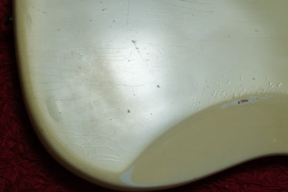 【used】Fender / 1965~1966 Jazz Bass Olympic White(Body Refinish) 4.075kg #222801【GIB Yokohama】