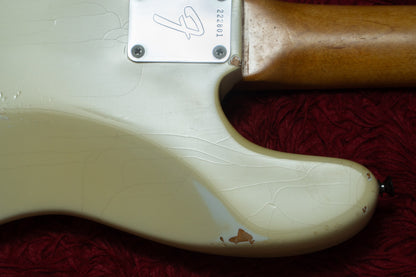 【used】Fender / 1965~1966 Jazz Bass Olympic White(Body Refinish) 4.075kg #222801【GIB Yokohama】