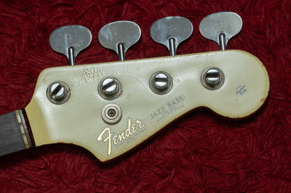 【used】Fender / 1965~1966 Jazz Bass Olympic White(Body Refinish) 4.075kg #222801【GIB Yokohama】