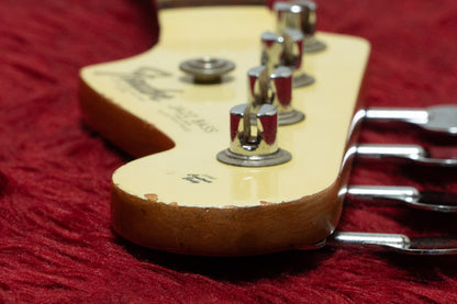 【used】Fender / 1965~1966 Jazz Bass Olympic White(Body Refinish) 4.075kg #222801【GIB Yokohama】