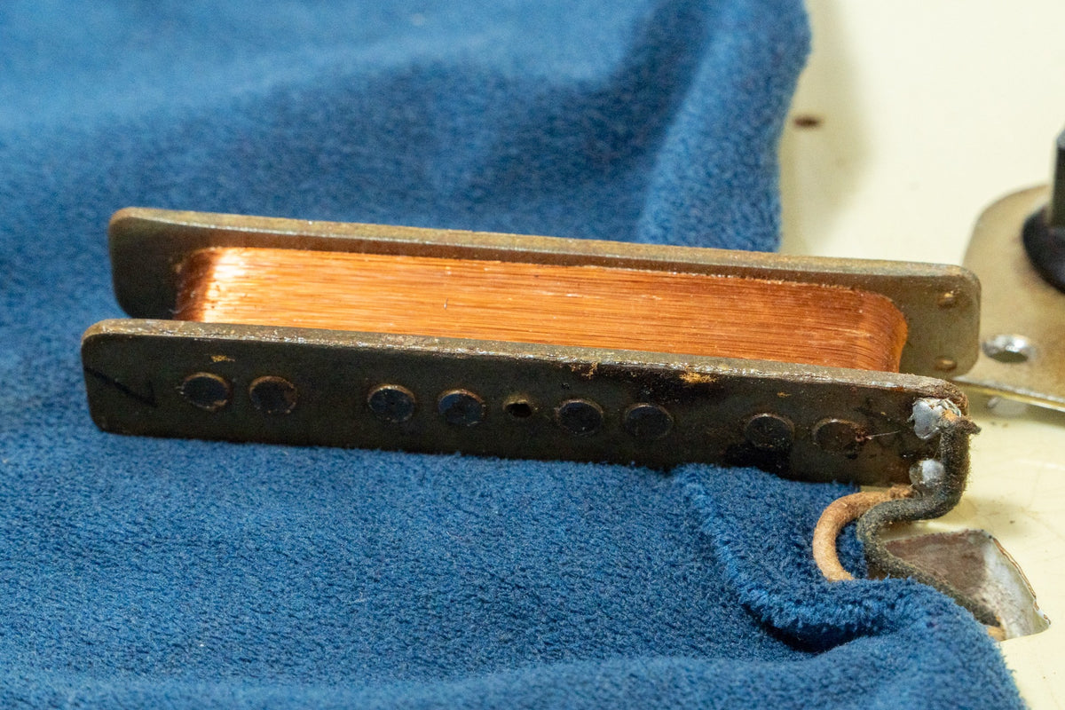 【used】Fender / 1965~1966 Jazz Bass Olympic White(Body Refinish) 4.075kg #222801【GIB Yokohama】