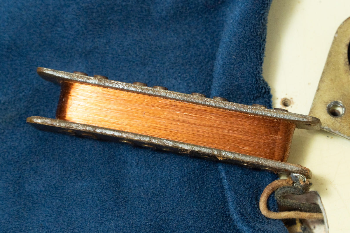 【used】Fender / 1965~1966 Jazz Bass Olympic White(Body Refinish) 4.075kg #222801【GIB Yokohama】