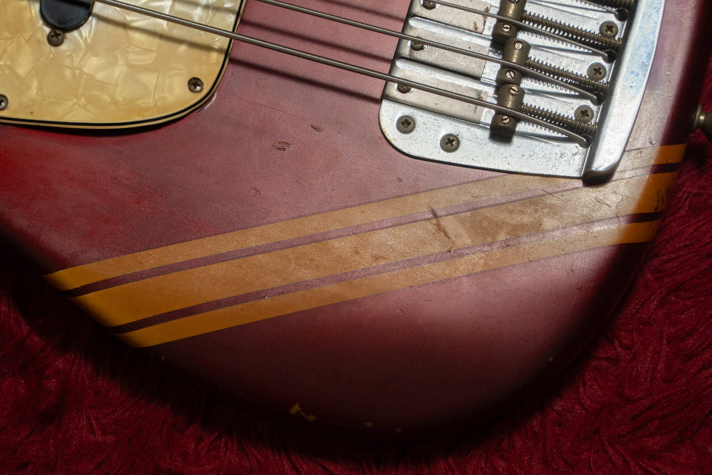 【used】Fender / 1973 Mustang Bass Competition Red 3.485kg #506431【GIB Yokohama】