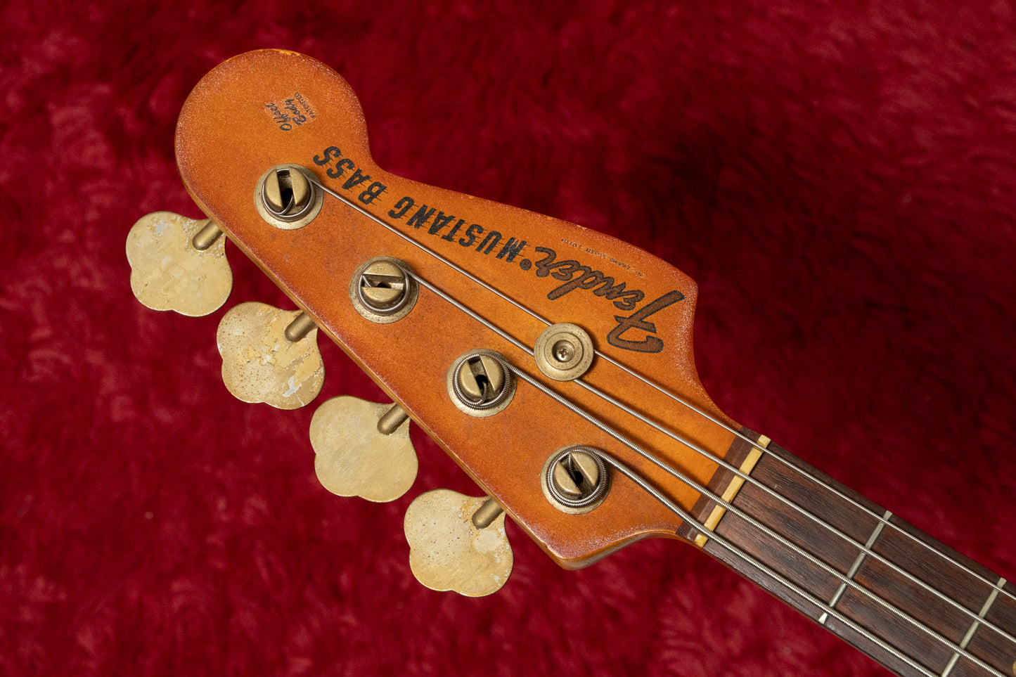 【used】Fender / 1973 Mustang Bass Competition Red 3.485kg #506431【GIB Yokohama】