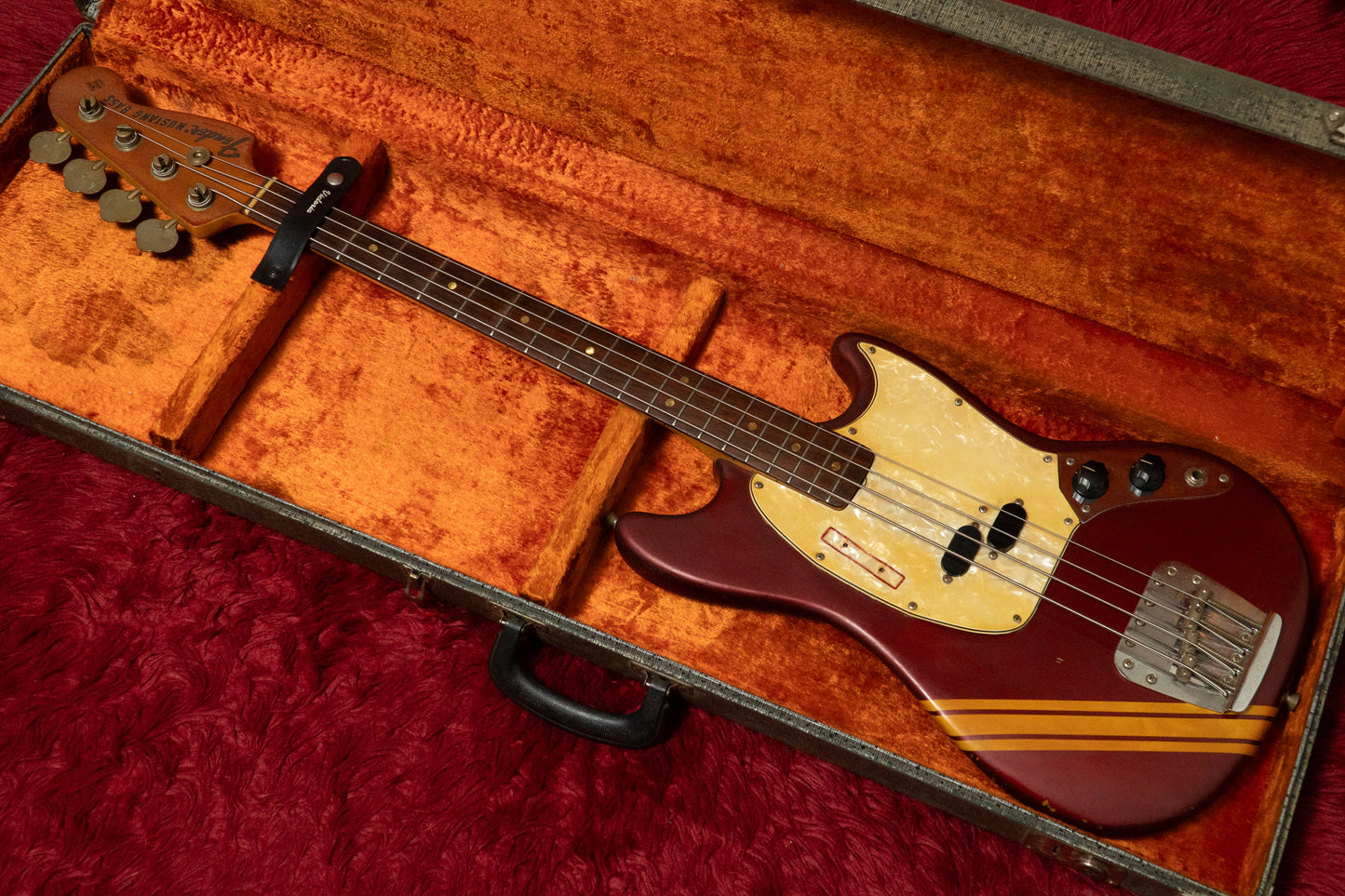 【used】Fender / 1973 Mustang Bass Competition Red 3.485kg #506431【GIB Yokohama】