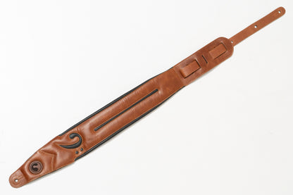 【used】ERGOSTRAPS / Padded FA 4"" Brown / Black regular【GIB Yokohama】