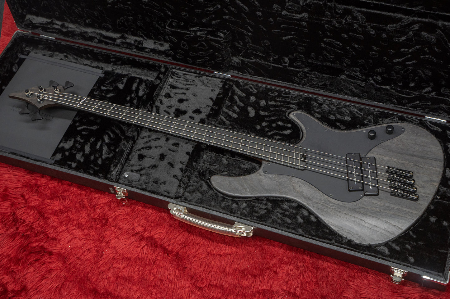 【outlet】Aviator Guitars / Jetstream 4 Pilot Edition Charcoal Satin Open Grain 3.695kg #PJB4001 【GIB Yokohama】