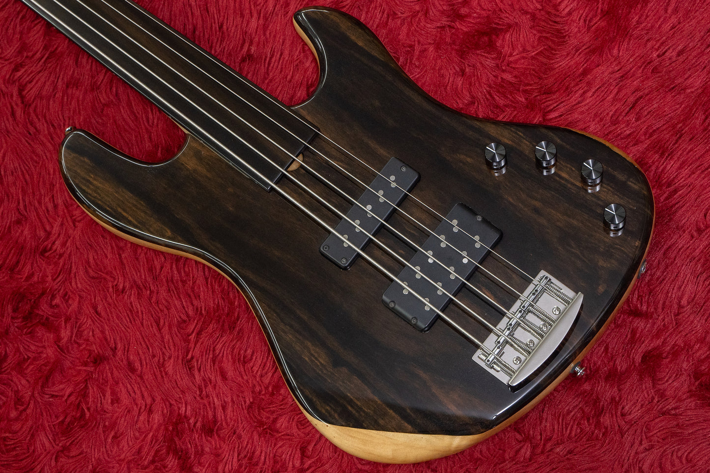 【new】AV BASSES / AVJ5m FL Africna Ebony 3.920kg #2024-22【GIB Yokohama】