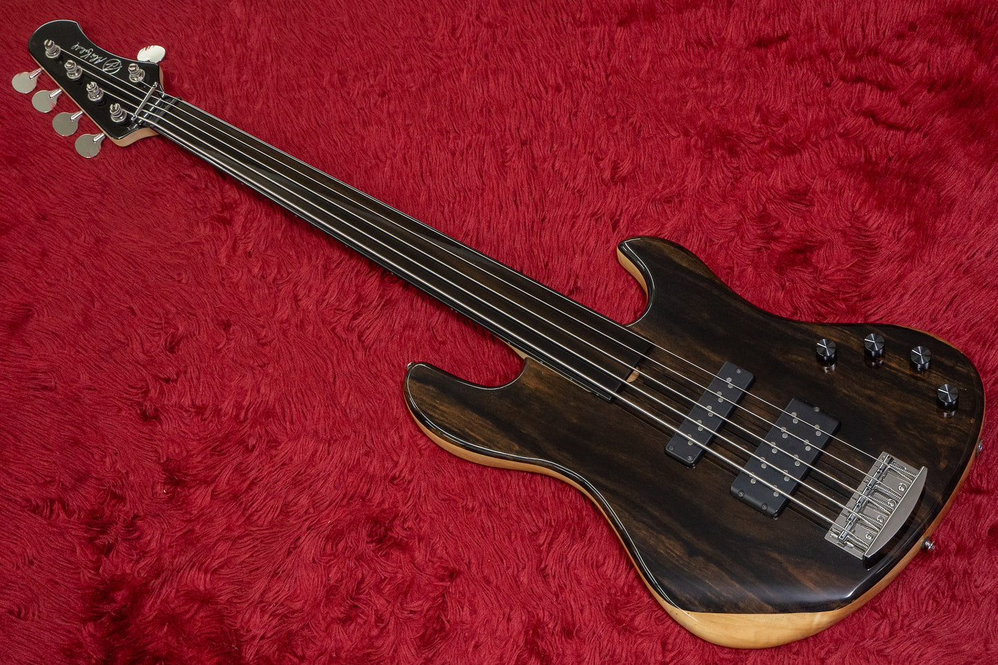 【new】AV BASSES / AVJ5m FL Africna Ebony 3.920kg #2024-22【GIB Yokohama】