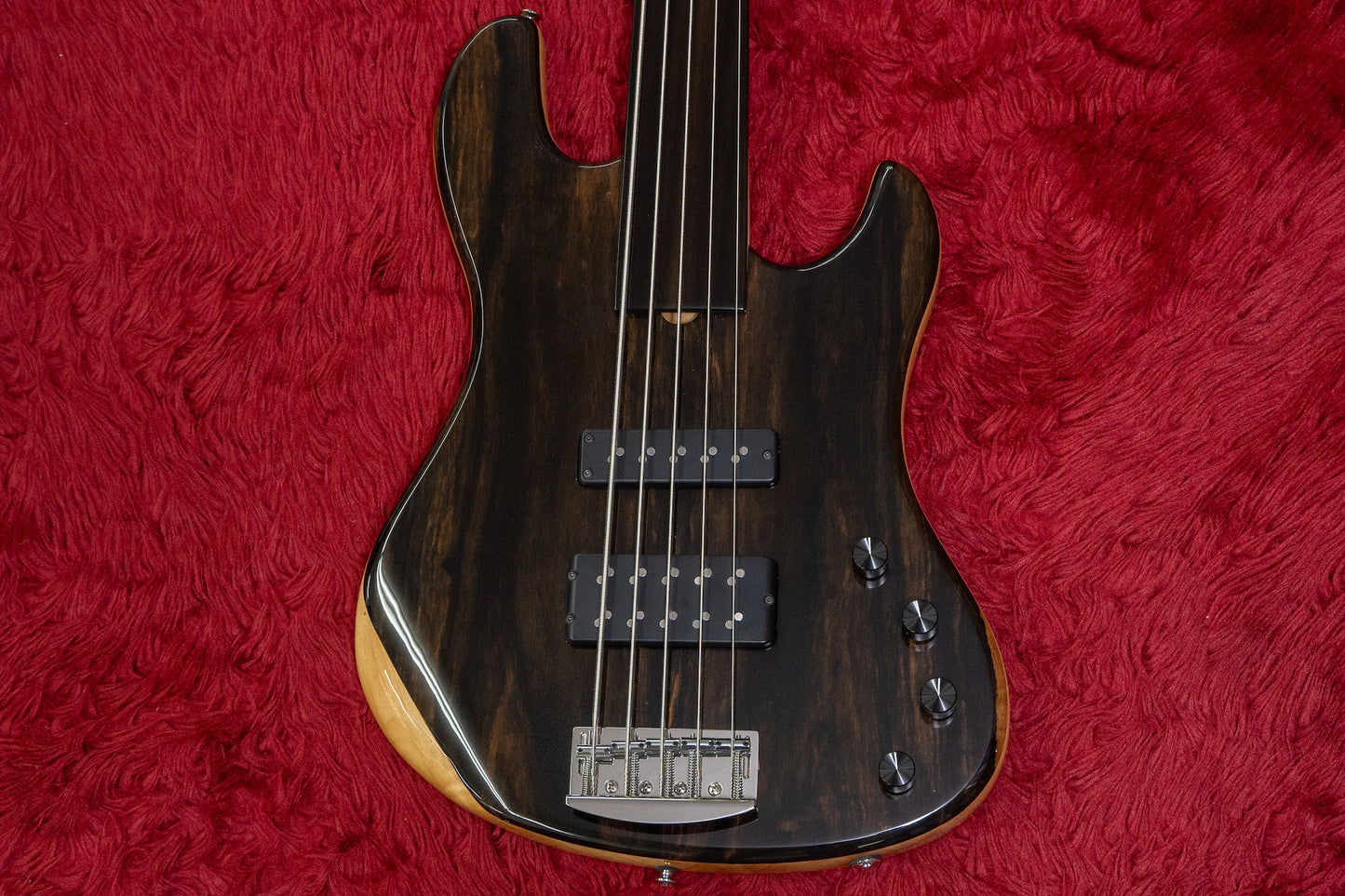 【new】AV BASSES / AVJ5m FL Africna Ebony 3.920kg #2024-22【GIB Yokohama】