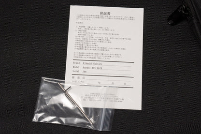 【new】Kikuchi Guitars / Hermes RV5 DLPB 3.97kg #798【GIB Yokohama】【Plek-adjusted】