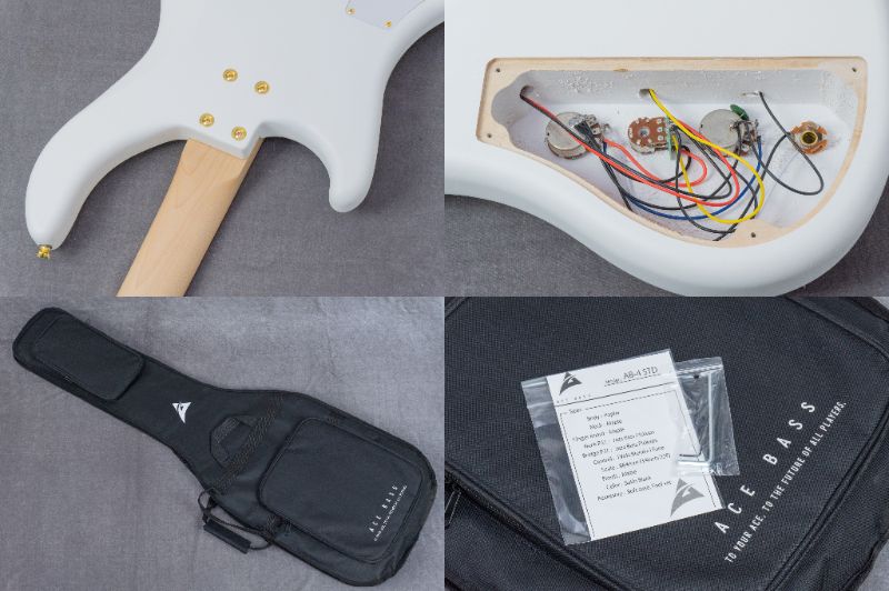 【new】Ace Bass / AB4-STD White 3.43kg #AB-25107【GIB Yokohama】