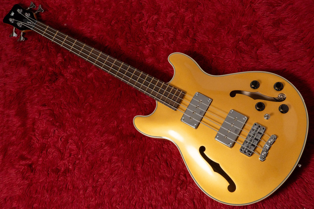 【new】Warwick / RockBass Star Bass 4 Metallic Gold High Polish 3.845kg #G 568229-25【GIB Yokohama】