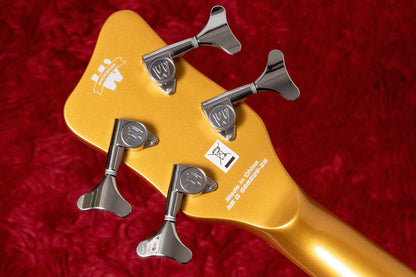 【new】Warwick / RockBass Star Bass 4 Metallic Gold High Polish 3.845kg #G 568229-25【GIB Yokohama】