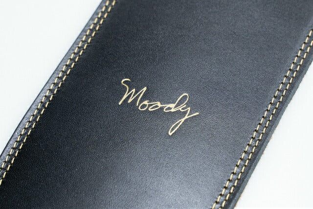 【new】Moody Straps / 4.0 Inch Black/Tobacco Suede Long Tail 【GIB Yokohama】
