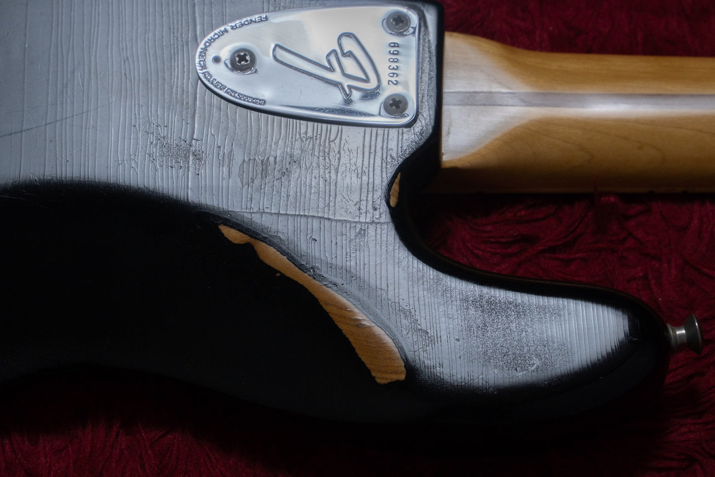 【used】Fender / Jazz Bass BLK Sadowsky Mod. 1976 5.605kg #698362【GIB Yokohama】