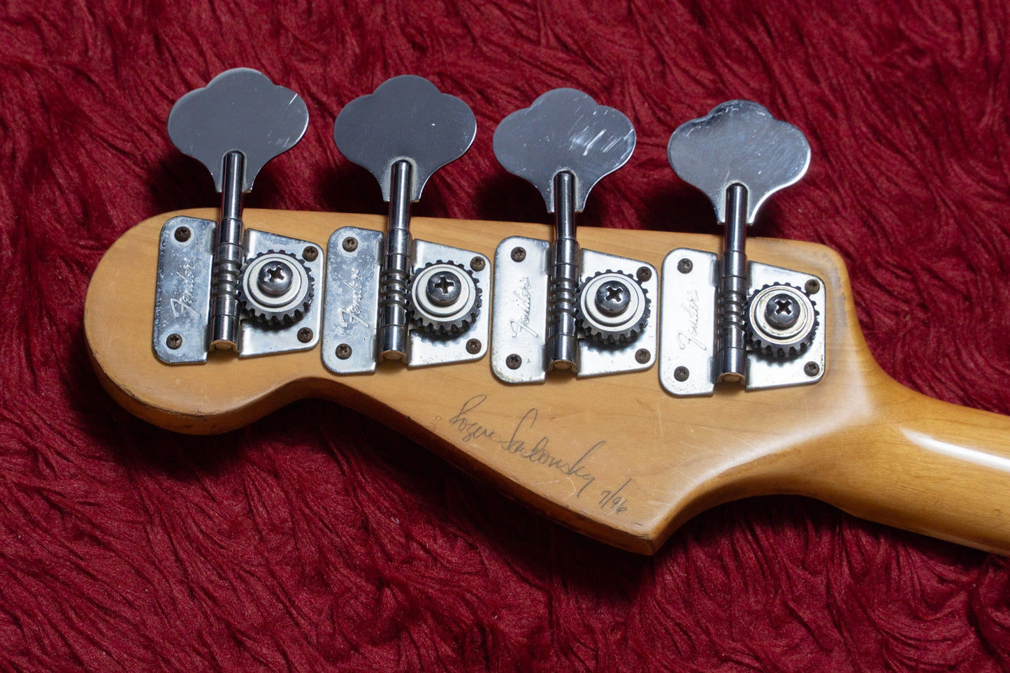 【used】Fender / Jazz Bass BLK Sadowsky Mod. 1976 5.605kg #698362【GIB Yokohama】