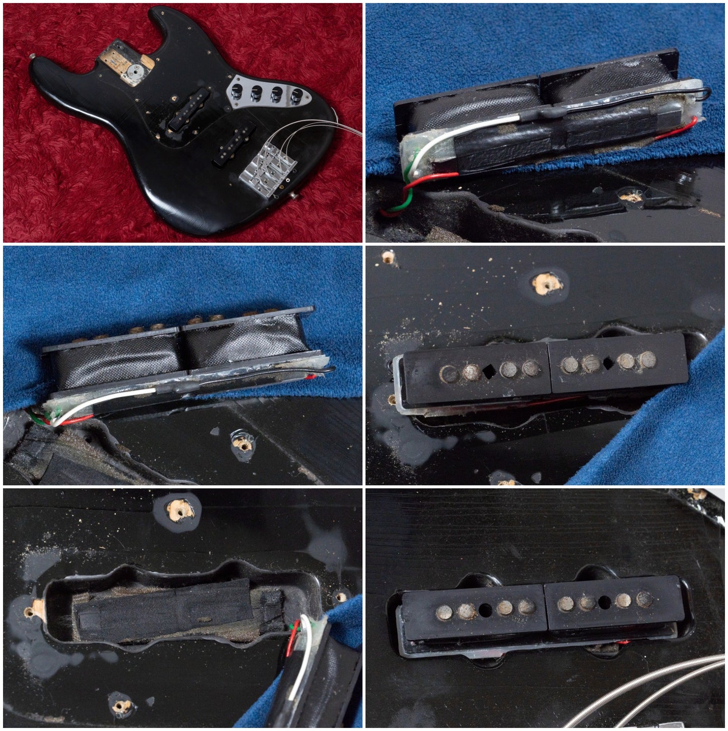 【used】Fender / Jazz Bass BLK Sadowsky Mod. 1976 5.605kg #698362【GIB Yokohama】