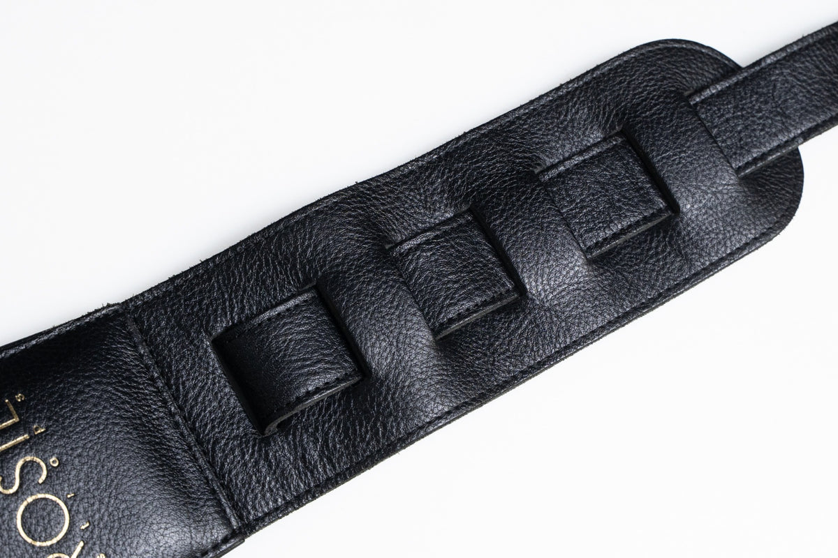 【used】ROSIÉ / ROSIE straps Black with Black Details 4.0inch【GIB Yokohama】