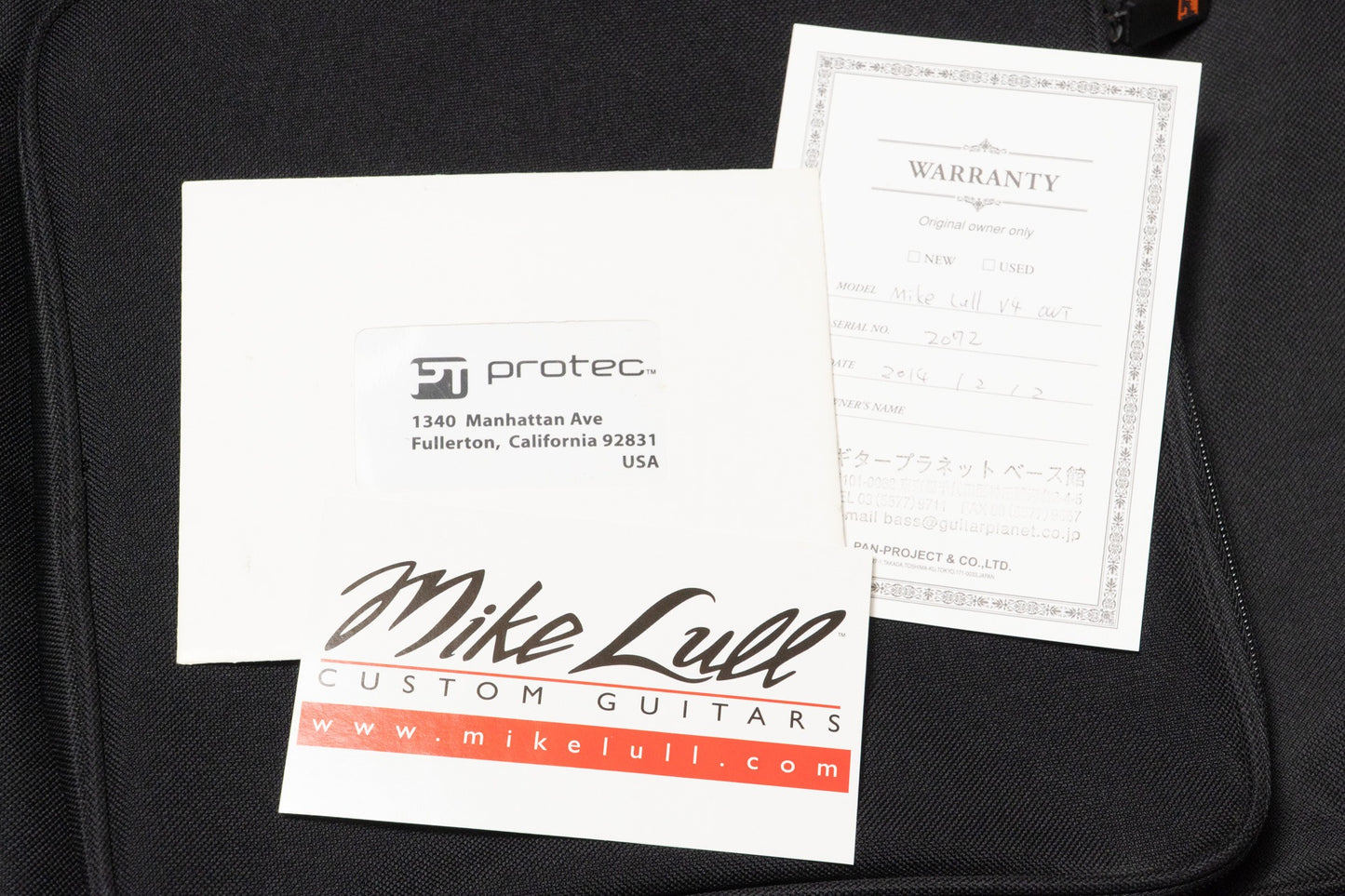 【used】Mike Lull / V4 OWT 2012 3.460kg #2072【GIB Yokohama】