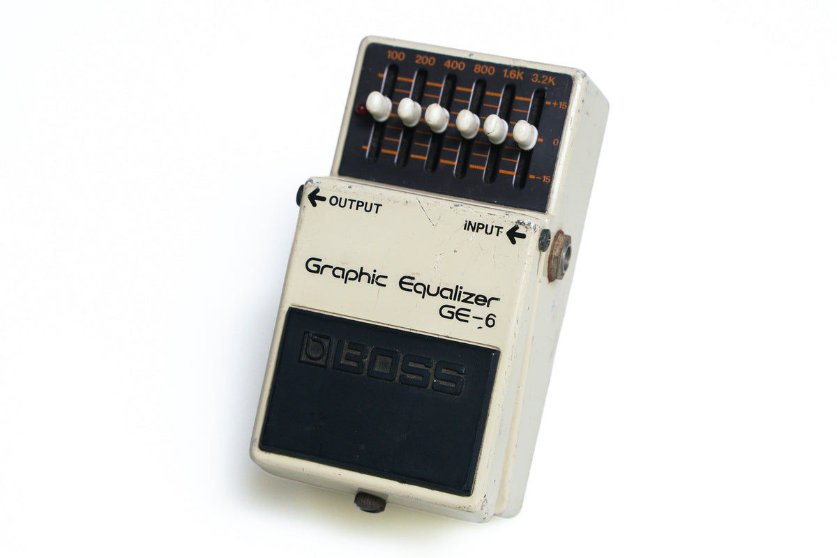 【used】BOSS / GE-6 Graphic Equalizer Made In Japan 銀ネジ【GIB Yokohama】