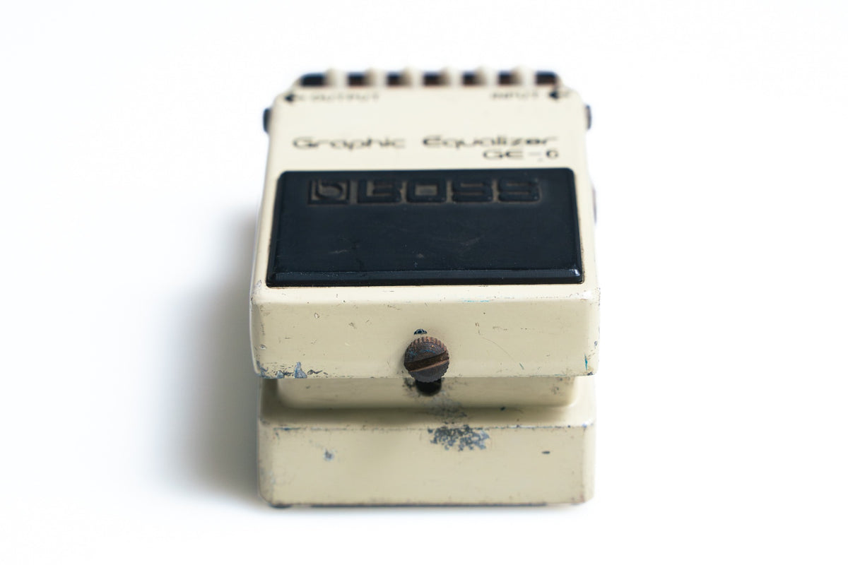 【used】BOSS / GE-6 Graphic Equalizer Made In Japan 銀ネジ【GIB Yokohama】