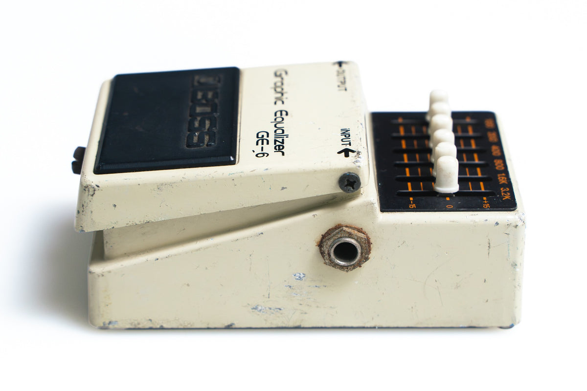 【used】BOSS / GE-6 Graphic Equalizer Made In Japan 銀ネジ【GIB Yokohama】