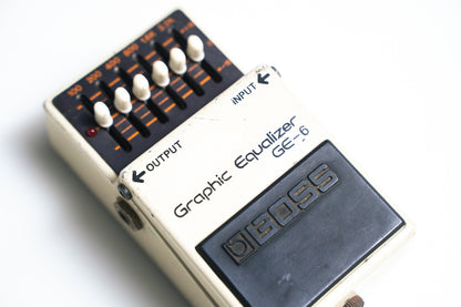 【used】BOSS / GE-6 Graphic Equalizer Made In Japan 銀ネジ【GIB Yokohama】