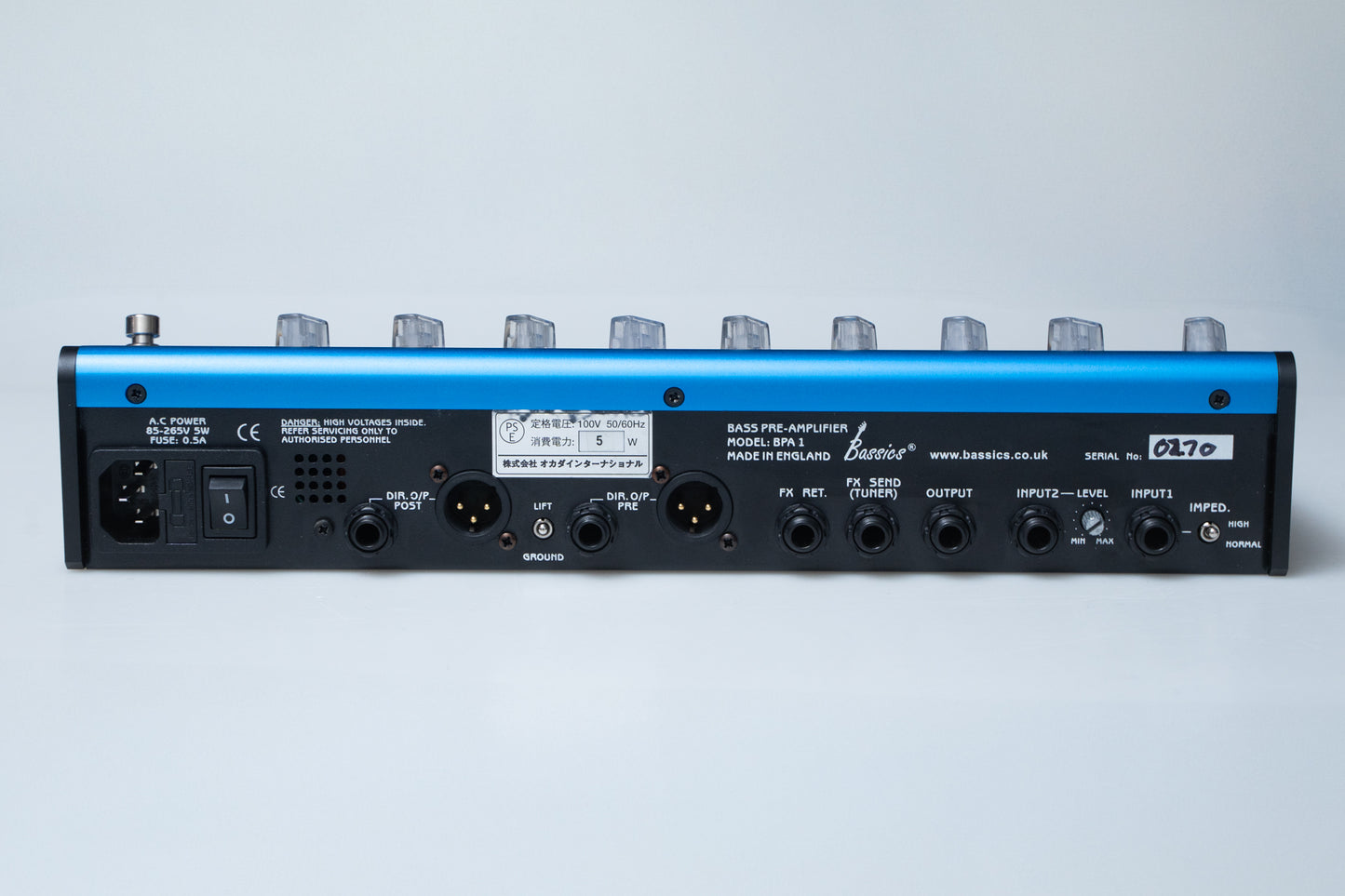 【used】Bassics / BPA-1 Bass Pre Amplifier System【GIB Yokohama】
