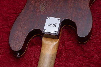 【used】Bruno Guitars / TELEBIRD BASS FL Brass Powder Gold 4.680kg #none【GIB Yokohama】