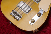 【used】Bruno Guitars / TELEBIRD BASS FL Brass Powder Gold 4.680kg #none【GIB Yokohama】