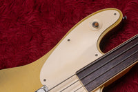 【used】Bruno Guitars / TELEBIRD BASS FL Brass Powder Gold 4.680kg #none【GIB Yokohama】