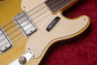 【used】Bruno Guitars / TELEBIRD BASS FL Brass Powder Gold 4.680kg #none【GIB Yokohama】