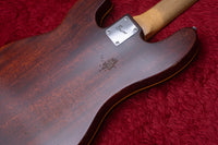 【used】Bruno Guitars / TELEBIRD BASS FL Brass Powder Gold 4.680kg #none【GIB Yokohama】