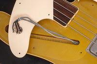【used】Bruno Guitars / TELEBIRD BASS FL Brass Powder Gold 4.680kg #none【GIB Yokohama】