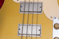 【used】Bruno Guitars / TELEBIRD BASS FL Brass Powder Gold 4.680kg #none【GIB Yokohama】