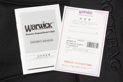 【outlet】Warwick / PS Streamer CV4 TS NB FL 3.435kg #B012950-24【GIB Yokohama】