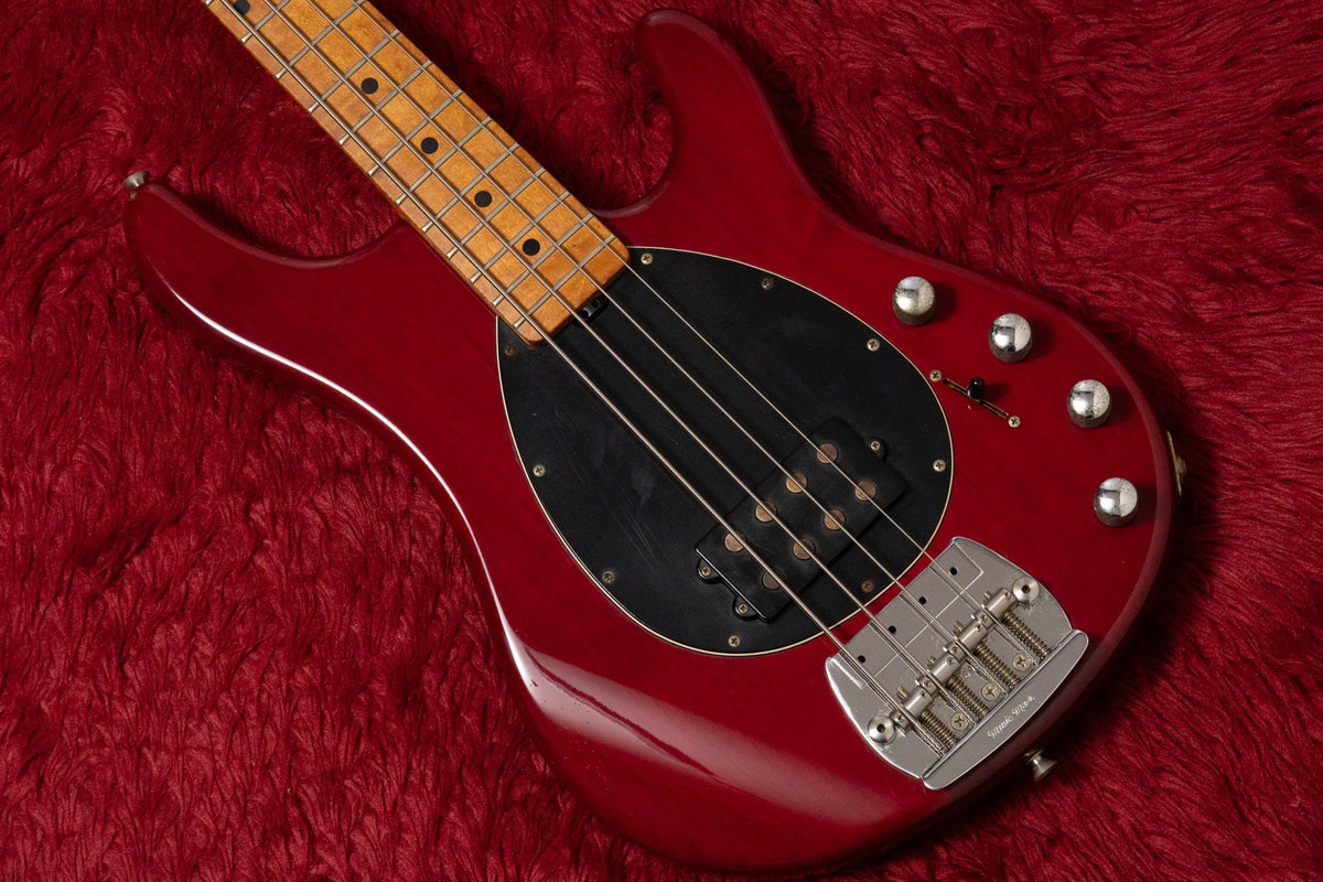 【used】Ernie Ball Music Man / Sterling 4 Translucent Red 1994 4.185kg #42692【GIB Yokohama】