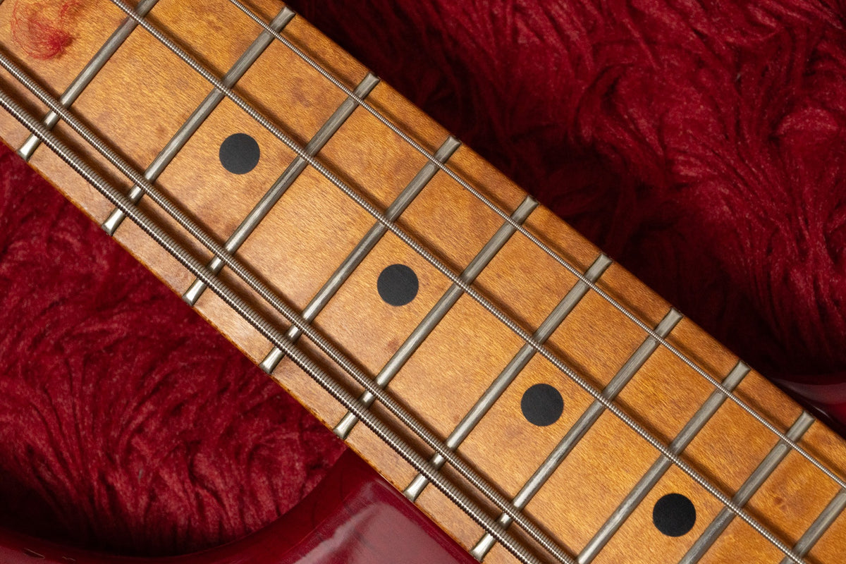 【used】Ernie Ball Music Man / Sterling 4 Translucent Red 1994 4.185kg #42692【GIB Yokohama】