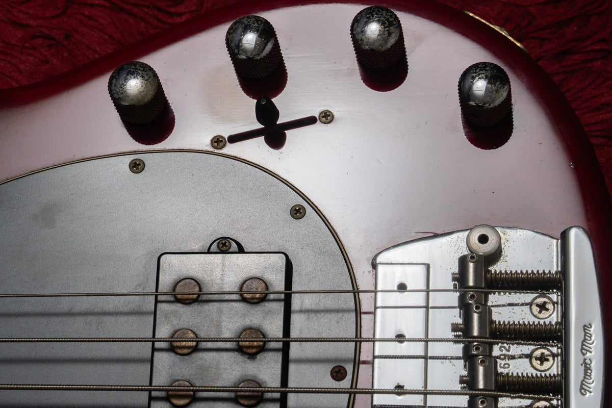 【used】Ernie Ball Music Man / Sterling 4 Translucent Red 1994 4.185kg #42692【GIB Yokohama】