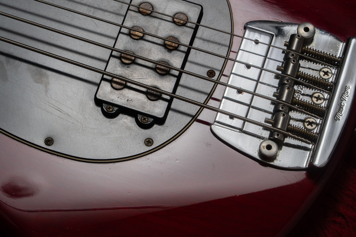 【used】Ernie Ball Music Man / Sterling 4 Translucent Red 1994 4.185kg #42692【GIB Yokohama】