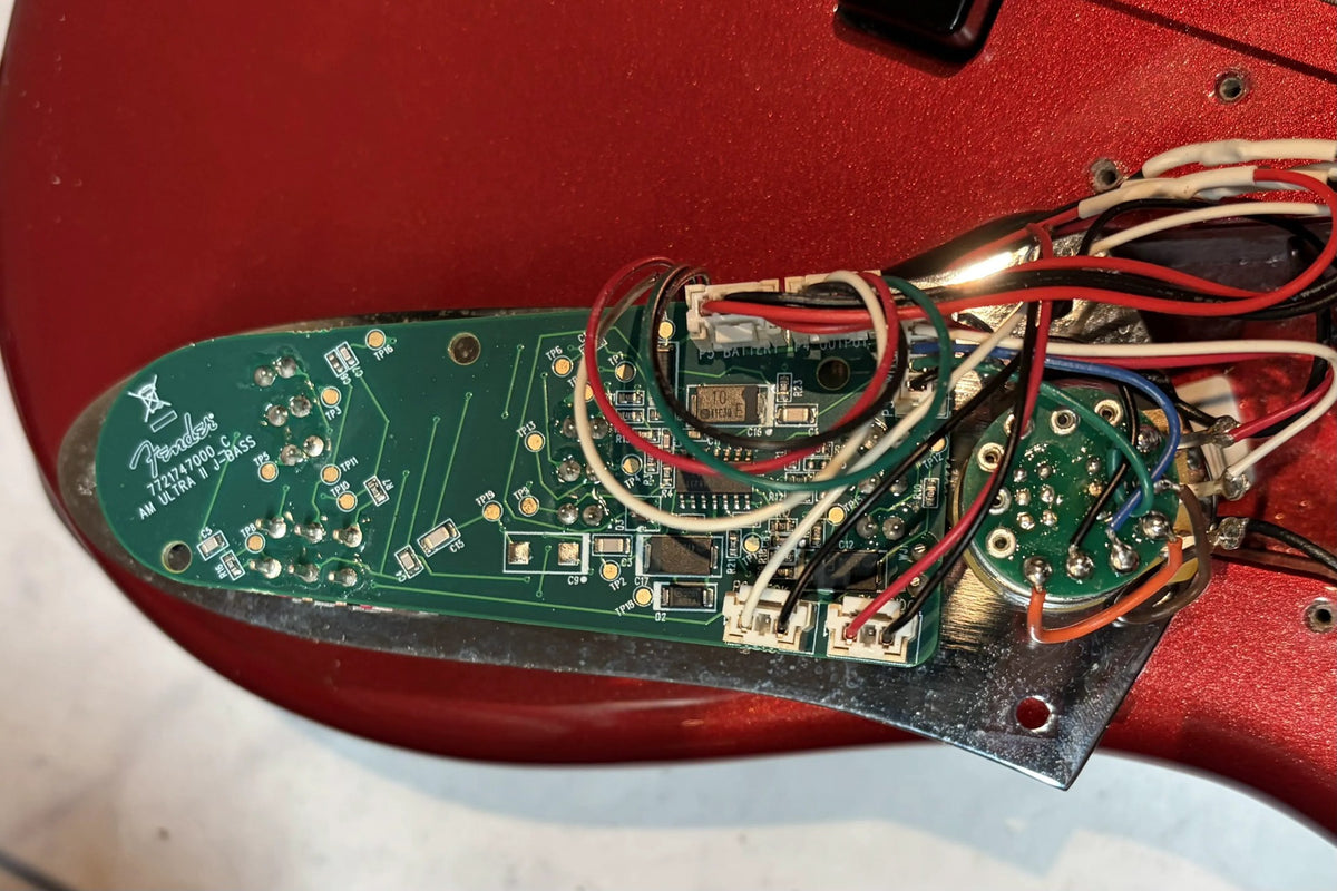 【used】Fender / American Ultra II Jazz Bass V Sinister Red 2024 4.665kg #US24064272【GIB Yokohama】