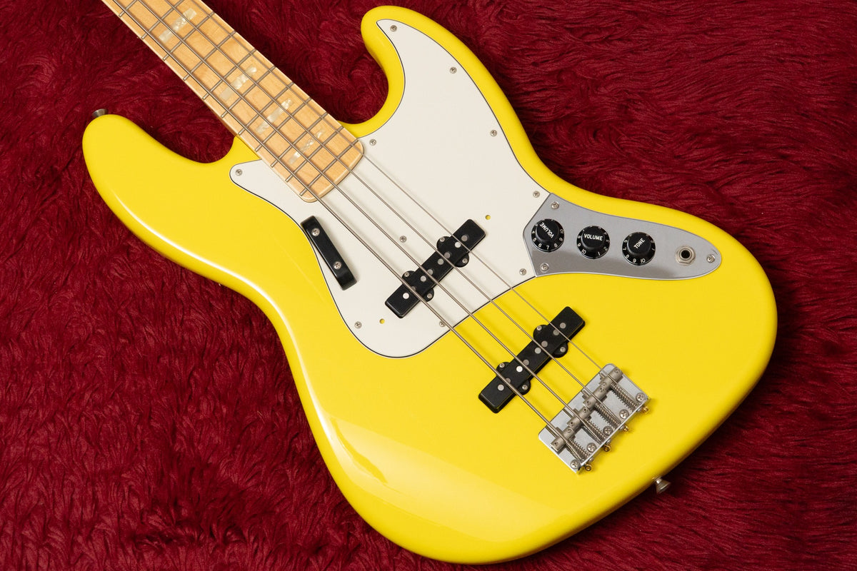 【used】Fender / Made In Japan Limited International Color Jazz Bass Maple Monaco Yellow 2022 3.895kg #JD22016828【GIB Yokohama】