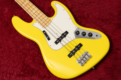 【used】Fender / Made In Japan Limited International Color Jazz Bass Maple Monaco Yellow 2022 3.895kg #JD22016828【GIB Yokohama】