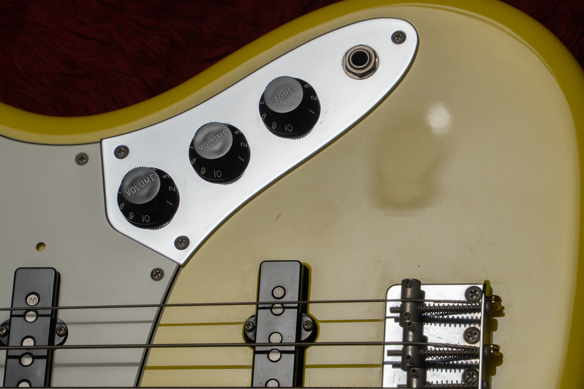 【used】Fender / Made In Japan Limited International Color Jazz Bass Maple Monaco Yellow 2022 3.895kg #JD22016828【GIB Yokohama】